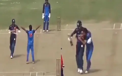 [WATCH] SMAT 2025: Pandya’s celebration with Bishnoi after his own wicket wins fans over