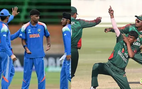 India U19 and Bangladesh U19