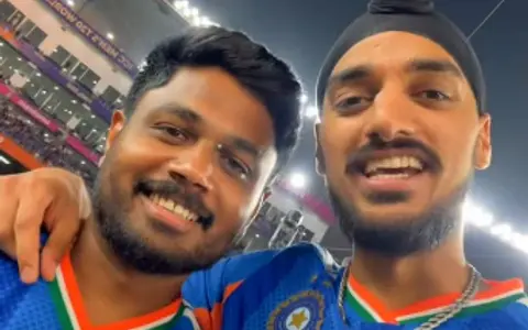 'Paaji, justice mil gaya!' - Sanju Samson left amused in hilarious moment with Arshdeep Singh after India's T20 World Cup triumph