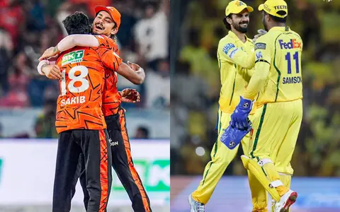 Chennai Super Kings and Sunrisers Hyderabad.