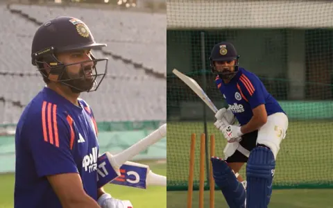 Fully fit Rohit Sharma resumes batting, Shubman Gill missing from India's practice session