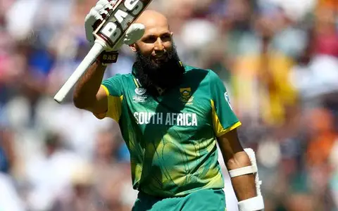 Hashim Amla of South Africa