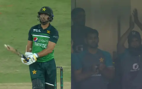 Mohammad Nawaz finishes with a six