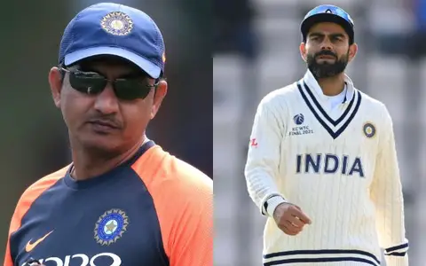 Sanjay Bangar and Virat Kohli