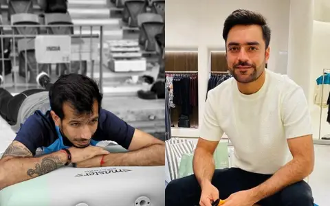 Yuzvendra Chahal and Rashid Khan