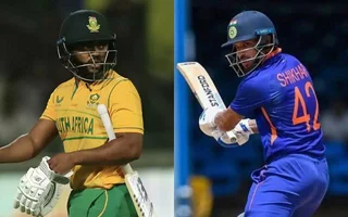 Temba Bavuma and Shikhar Dhawan