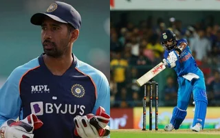 Wriddhiman saha and Virat Kohli