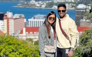 Suryakumar Yadav recreates 2024 picture with T20 World Cup trophy and his wife