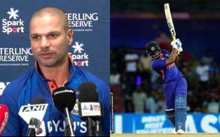 Shikhar Dhawan and Sanju Samson