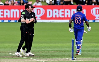 Surya's wicket