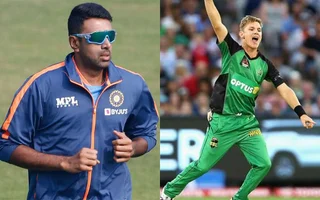 Ravi Ashwin and Adam Zampa