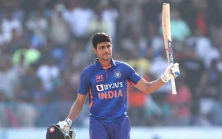 What is Shubman Gill's record at Indore in ODIs?