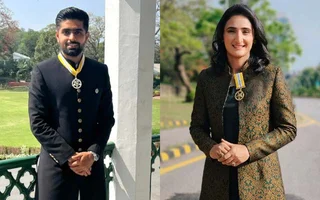 Babar Azam and Bismaah Maroof