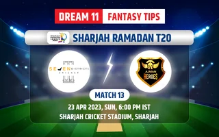 Seven Districts vs Ajman Heroes Dream11 Team Today