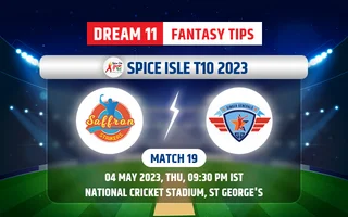 Saffron Strikers vs Ginger Generals Dream11 Team Today