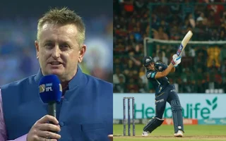 Scott Styris and Shubman Gill.