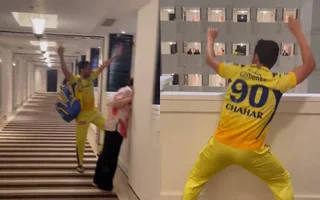 Deepak Chahar Dancing.