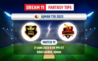 Ajman Heroes vs Fair Deal Defenders Dream11 Team Today