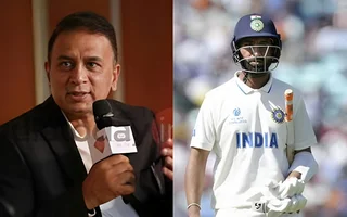 Sunil Gavaskar and Cheteswar Pujara