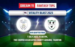 Hampshire vs Worcestershire Dream11 Team Today