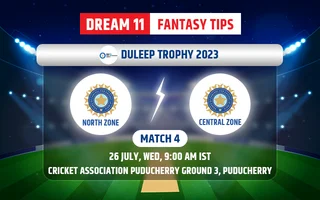 North Zone vs Central Zone Dream11 Team Today