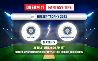 East Zone vs North East Zone Dream11 Team Today