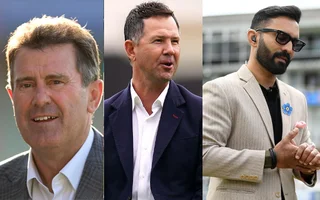 Mark Taylor, Ponting and Dinesh Karthik