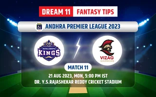 Rayalaseema Kings vs Vizag Warriors Dream11 Team Today