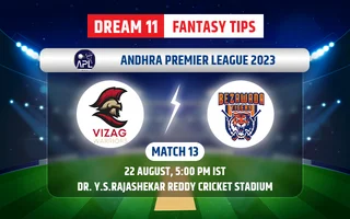 Vizag Warriors vs Bezawada Tigers Dream11 Team Today