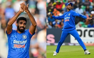 Jasprit Bumrah and Prasid Krishna