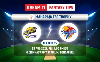 Mysore Warriors vs Bangalore Blasters Dream11 Team Today