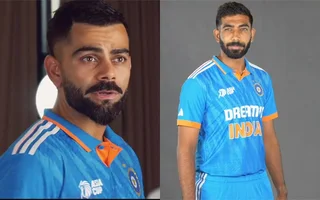 Virat Kohli and Jasprit Bumrah