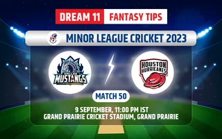Dallas Mustangs vs Houston Hurricanes Dream11 Team Today