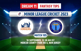 Manhattan Yorkers vs Empire State Titans Dream11 Team Today