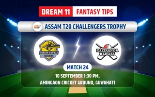 Dihing Patkai Riders vs Kaziranga Heroes Dream11 Team Today