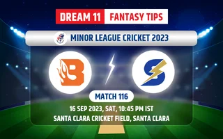 East Bay Blazers vs Silicon Valley Strikers Dream11 Team Today