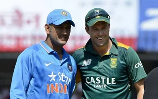 MS Dhoni and AB de Villiers