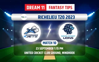 Windhoek Jets vs Namib Desert Lions Dream11 Team Today