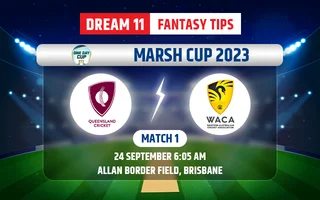 Queensland vs Western Australia Dream11 Team Today