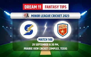 Silicon Valley Strikers vs Lone Star Athletics Dream11 Team Today