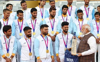 What is India men's record in Asian Games?