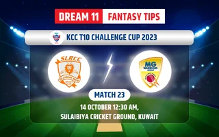 SLRCC vs MG Warriors Dream11 Team Today