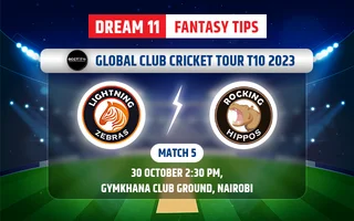 Lighting Zebras vs Rocking Hippos Dream11 Team Today