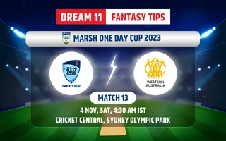New South Wales vs Western Australia Dream11 Team Today
