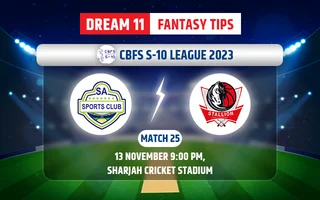 SA Sports Club vs Stallions Sports Dream11 Team Today