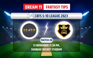 Seven Districts Juniors vs Ajman Heroes Dream11 Team Today