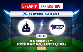 NJ Titans vs California Golden Eagles Dream11 Team Today