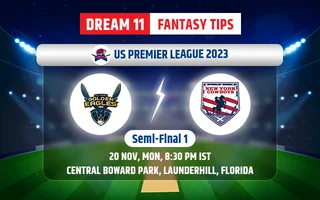 California Golden Eagles vs New York Cowboys Dream11 Team Today
