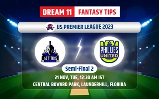 NJ Titans vs Philies United Dream11 Team Today