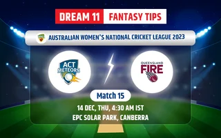 Australian Capital Territory Women vs Queensland Fire Women Dream11 Team Today